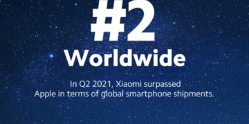 Xiaomi lần đầu tiên vươn lên vị trí thứ 2 thị trường điện thoại thông minh toàn cầu