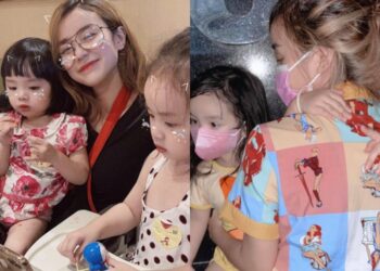 Vợ cũ Hoài Lâm nửa đêm ôm hai con chạy khỏi chung cư, hốt hoảng vì sự cố bất ngờ