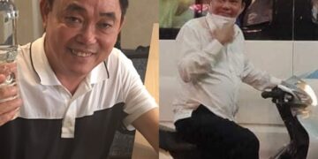 Doanh nhân Dũng “lò vôi” giản dị đi xe máy khuya muộn, bàn giao 400 bình oxy cho đội tình nguyện viên