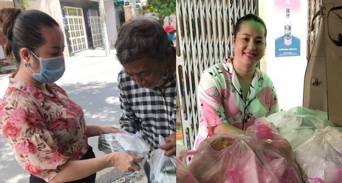 Dịch phải đóng cửa nhà hàng, “cô tiên” quận Tân Bình ngày nấu 600 suất ăn hỗ trợ người dân