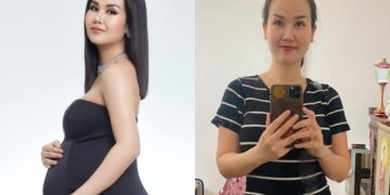 Sau 2 tháng sinh con đầu lòng, Võ Hạ Trâm giảm 12kg, vóc dáng gây ngỡ ngàng
