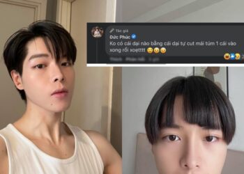 Đức Phúc “khóc cạn nước mắt” vì tự tay cắt tóc mái ở nhà mùa dịch