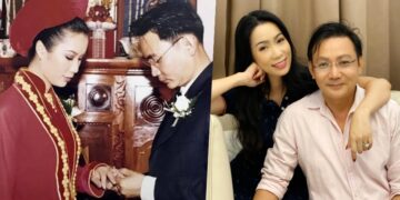 Á hậu Trịnh Kim Chi kỉ niệm 21 năm ngày cưới, gửi lời ngọt ngào đến ông xã