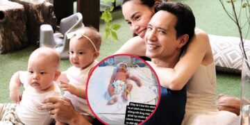 Hồ Ngọc Hà lần đầu công khai ảnh cặp song sinh sinh non, phải dùng ống thở