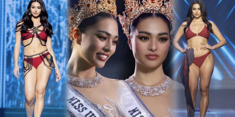 Tân Hoa hậu Hoàn vũ Thái Lan truyền tải thông điệp ý nghĩa với ngoại hình 71kg