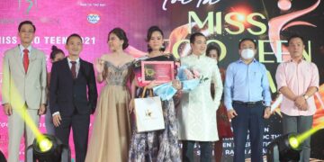 NTK Việt Hùng, Hoa Hậu Minh Tú, người đẹp Như Quỳnh trao vương miện 500 triệu cho tân hoa hậu Vũ Huyền Diệu