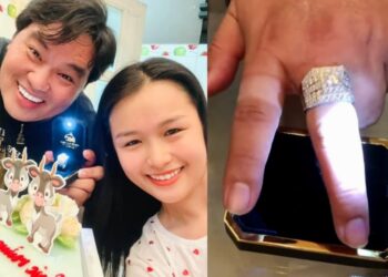 Hoàng Mập sửng sốt với nhẫn kim cương 7 ly 2 con gái tặng sinh nhật bố
