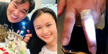 Hoàng Mập sửng sốt với nhẫn kim cương 7 ly 2 con gái tặng sinh nhật bố