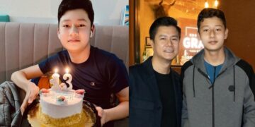 Con trai Quang Dũng 13 tuổi cao gần 1m8, ảnh mới nhất khiến netizen ngỡ ngàng