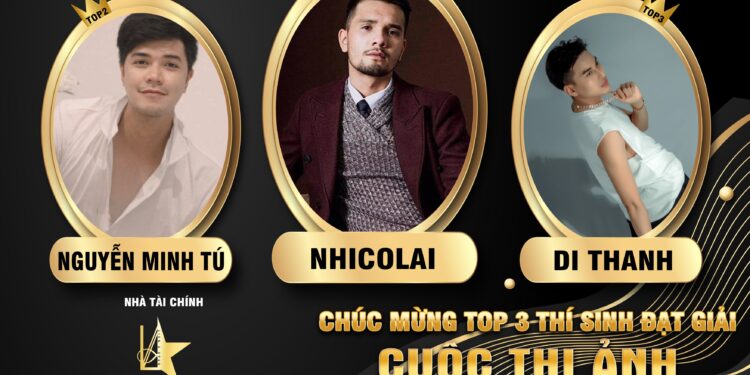 Công bố top 3 “Nam vương Môi trường Việt Nam”, mẫu nam lai Nga ẵm giải nhất