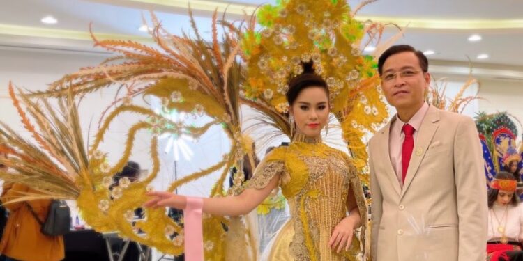 Vũ Huyền Diệu đăng quang Miss Eco Teen International trong màu cờ, sắc áo Việt Nam