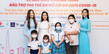 “Bà trùm Hoa hậu” cùng Kiều Loan và các Hoa Á hậu trợ cấp cho trẻ cơ nhỡ có ba mẹ mất Covid-19