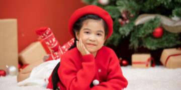 Người mẫu Nhí được yêu thích nhất  Lê Ngọc Thanh Tú vừa chất vừa xinh “phá đảo” Mùa Noel 2021