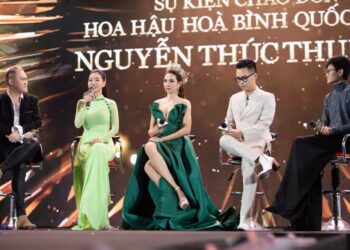 Sự kiện chào đón Tân Hoa hậu Hòa bình Quốc tế 2021 Nguyễn Thúc Thùy Tiên tại TP.HCM