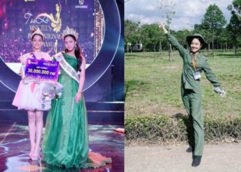 Á hậu Vân Anh tạm chia tay “Miss Teen International Việt Nam 2021” để về trường bắt đầu khoá học quân sự