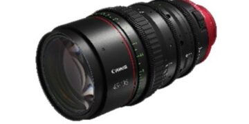 Canon thông báo ra mắt ống kính flex zoom mới thuộc dòng EF Cinema