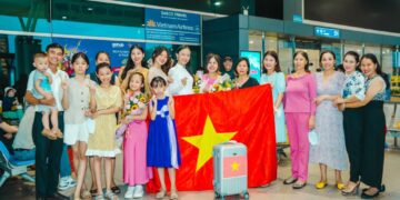 Hoa hậu Nguyễn Như Quỳnh, Trương Phương Nga, Phùng Hiểu Anh chính thức khởi hành đến Ấn Độ , gia nhập “đường đua” quốc tế