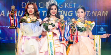 Ba gương mặt Hoa hậu Môi trường Việt Nam mùa đầu tiên lộng lẫy trong đêm đăng quang