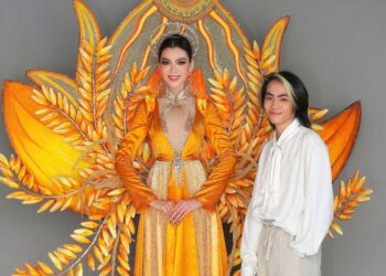 Trân Đài mang “Kim thực” cảnh đồng lúa đẹp nhất Việt Nam đến Hoa hậu Chuyển giới Quốc tế