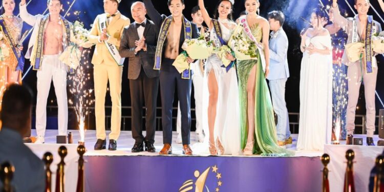 Kim Minh Sơn – Diễm My xuất  sắc đăng quang Quán quân Fitness Model World Vietnam 2022