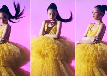 Bảo Hà quá đỗi xinh đẹp khi hóa thành nàng công chúa với váy nhiều tầng của Nguyễn Minh Công