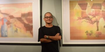 Họa sĩ Nguyễn Trọng Dũng và những “Hoài niệm lụa là”