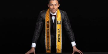 Vũ Linh đăng quang Á vương 4 Nam vương Hòa bình Quốc tế 2022