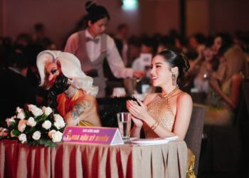 Hoa hậu Kỳ Duyên hội ngộ Drag Queen Delilah trên ghế nóng Bigo Vietnam Gala