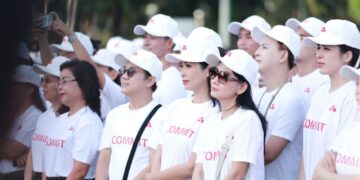 Dàn Nghệ sỹ danh tiếng Việt và  gần 2000 người đi bộ vì sức khỏe gia đình và cộng đồng