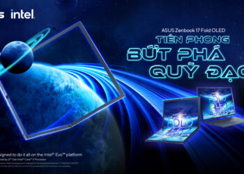 ASUS Việt Nam chính thức ra mắt Zenbook 17 Fold OLED (UX9702) – “Gập giới hạn. Mở tương lai”