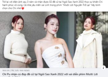 Top 3 đề cử đứng đầu nhiều hạng mục ngày đóng cổng bình chọn Ngôi Sao Xanh 2022