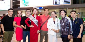 Á hậu 1 Mrs Universe 2023 Hoàng Thanh Nga lộng lẫy trở về nước trong vòng tay yêu thương của người hâm mộ