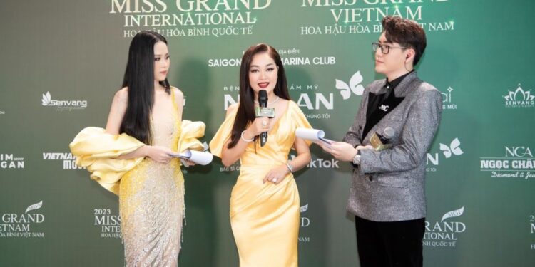 Hoa hậu Quý bà Thanh Nga tiếp tục tài trợ vương miện Miss Grand Vietnam 2023