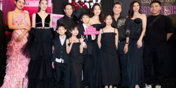 Diệp Bảo Ngọc chiếm spotlight thảm đỏ Lật Mặt 6 với chiếc váy vé số