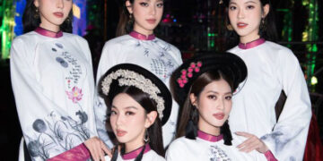 Sức hút của dàn hậu Thùy Tiên, Thanh Thủy, Thiên Ân khi xuất hiện tại Nghệ An     