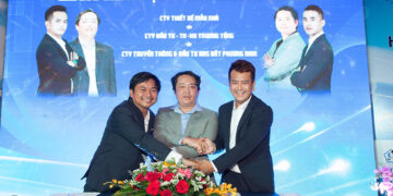 Bạn bè showbiz háo hức đến chúc mừng Hùng Thuận, Lương Thế Thành ra mắt liên doanh mới