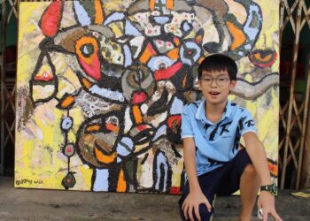 Họa sĩ nhí Lạng Sơn vào TP.HCM làm triển lãm cá nhân