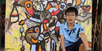 Họa sĩ nhí Lạng Sơn vào TP.HCM làm triển lãm cá nhân