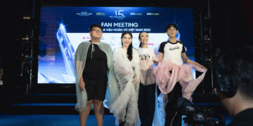 Á HẬU THỦY TIÊN XÚC ĐỘNG BẬT KHÓC TRONG FAN MEETING ĐẦU TIÊN CỦA TOP 3 HOA HẬU HOÀN VŨ VIỆT NAM