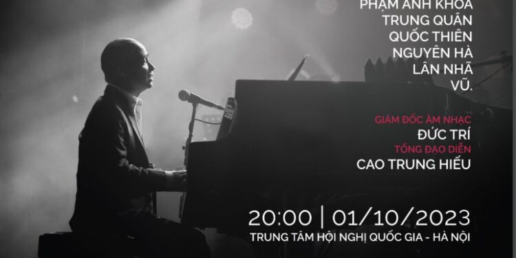 Những chàng trai hát trong live concert Đức Trí “Tựa như gió phiêu du”