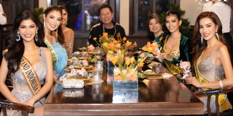 Miss Grand International ngày 2: Top 5 ấn tượng ăn tối, thí sinh bối rối khi dùng đũa