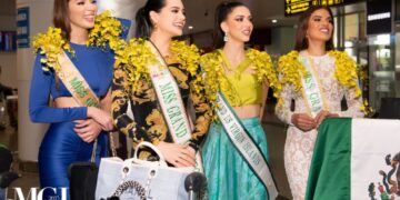 Thí sinh Miss Grand International khoe nhan sắc “không phải dạng vừa” khi đến Việt Nam