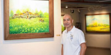 “Hương sắc” phong cảnh Việt Nam tỏa sáng trong tranh Nguyễn Minh Sơn