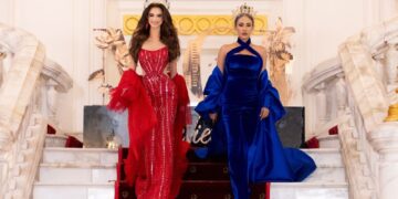 Thảm đỏ trao sash Miss Grand International 2023: 1 thí sinh “chơi trội” diện áo dài 