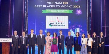 Greenfeed Việt Nam được vinh danh Top 1 nơi làm việc tốt nhất Việt Nam ngành Nông nghiệp – Lâm nghiệp – Thủy sản 2023