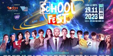 B Ray, Lyly, Kay Trần, Bùi Công Nam, DJ KHÁNH cùng dàn nghệ sĩ hùng hậu hứa hẹn ‘quẩy tung’ đêm nhạc School Fest