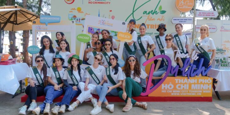 Thí sinh Miss Earth 2023 khám phá rừng ngập mặn Cần Giờ