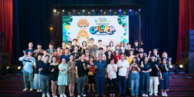 Sân khấu Ban Mai ra mắt Colora – Xứ sở rực rỡ thử nghiệm công nghệ và tái chế vào kịch thiếu nhi