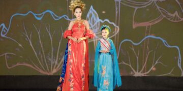 Đại sứ mẫu nhí Minh Châu lộng lẫy trên đất Hải Phòng cùng hoa hậu nổi tiếng Việt Nam Lê Hoàng Phương