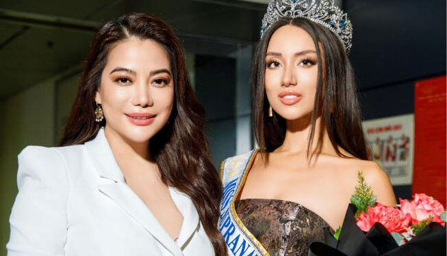 Trương Ngọc Ánh, Hoa hậu Lan Anh, á hậu Hương Ly tiễn Lydie Vũ sang Ba Lan thi Miss Supranational
